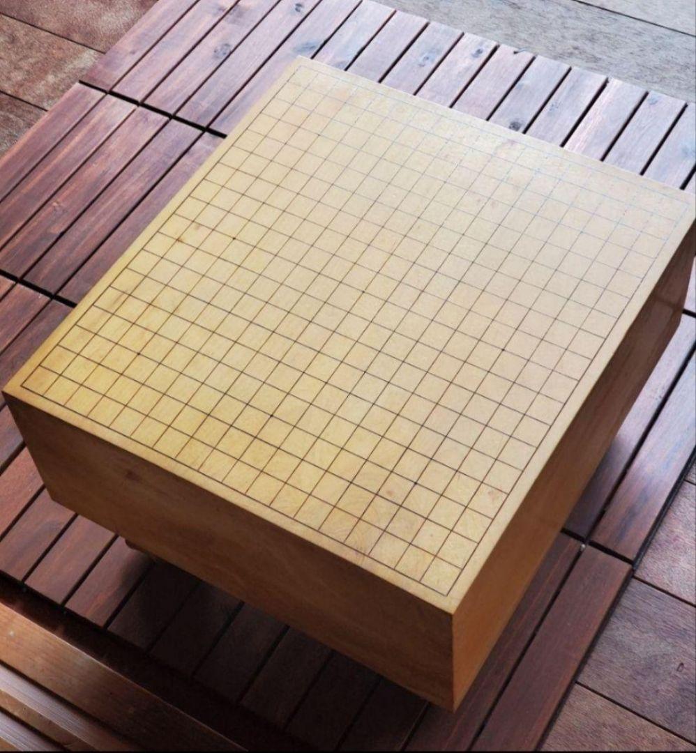 木箱付き 足つき囲碁盤(値引き交渉有)
