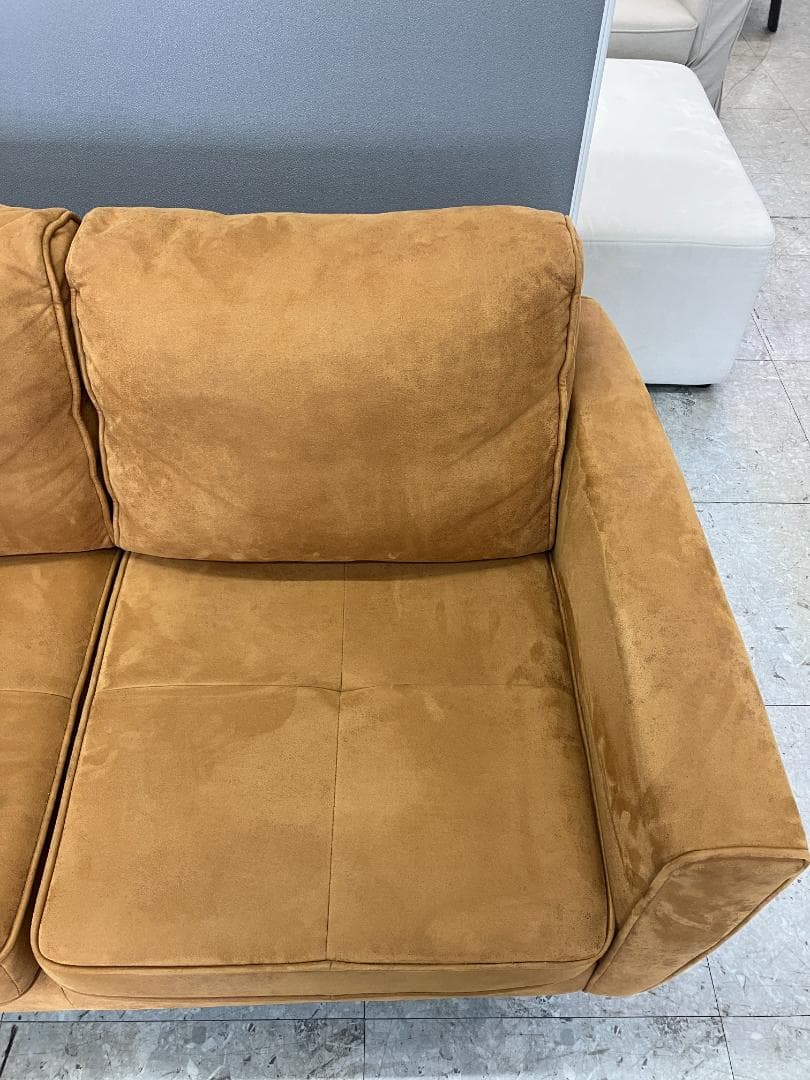 関家具 3人掛けソファ RELAXFORM オットマン付ブラウン