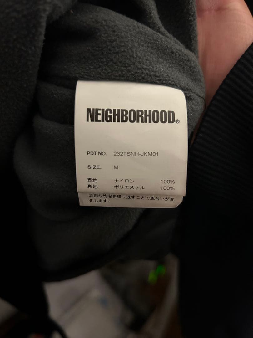 NEIGHBORHOOD ナイロンジャケット M 黒