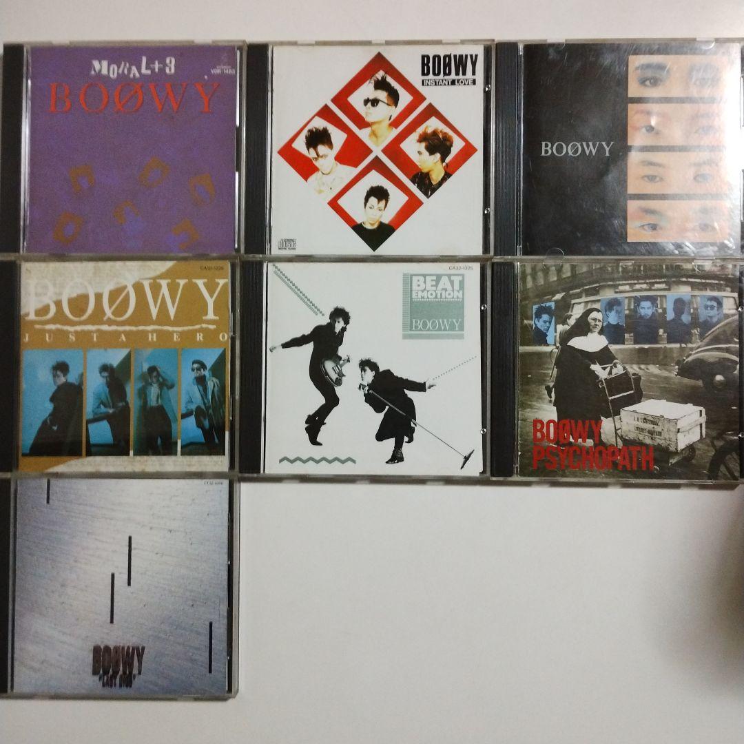 BOØWY CD7枚 + フライヤー