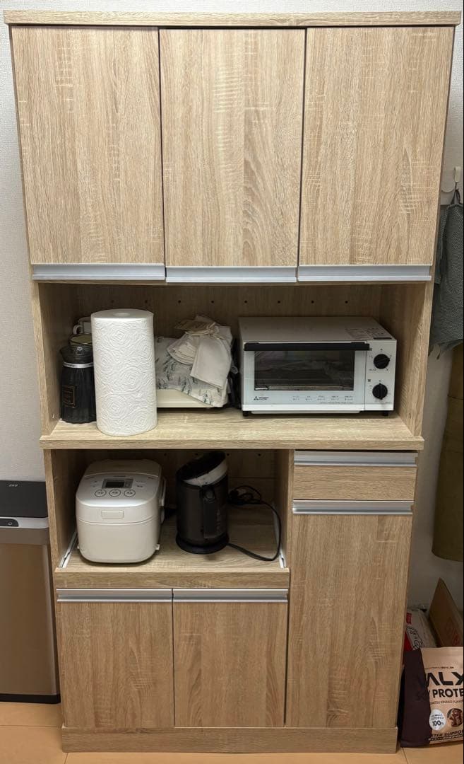 -Kn- 食器棚　レンジボード　キッチン収納　キッチンカウンター