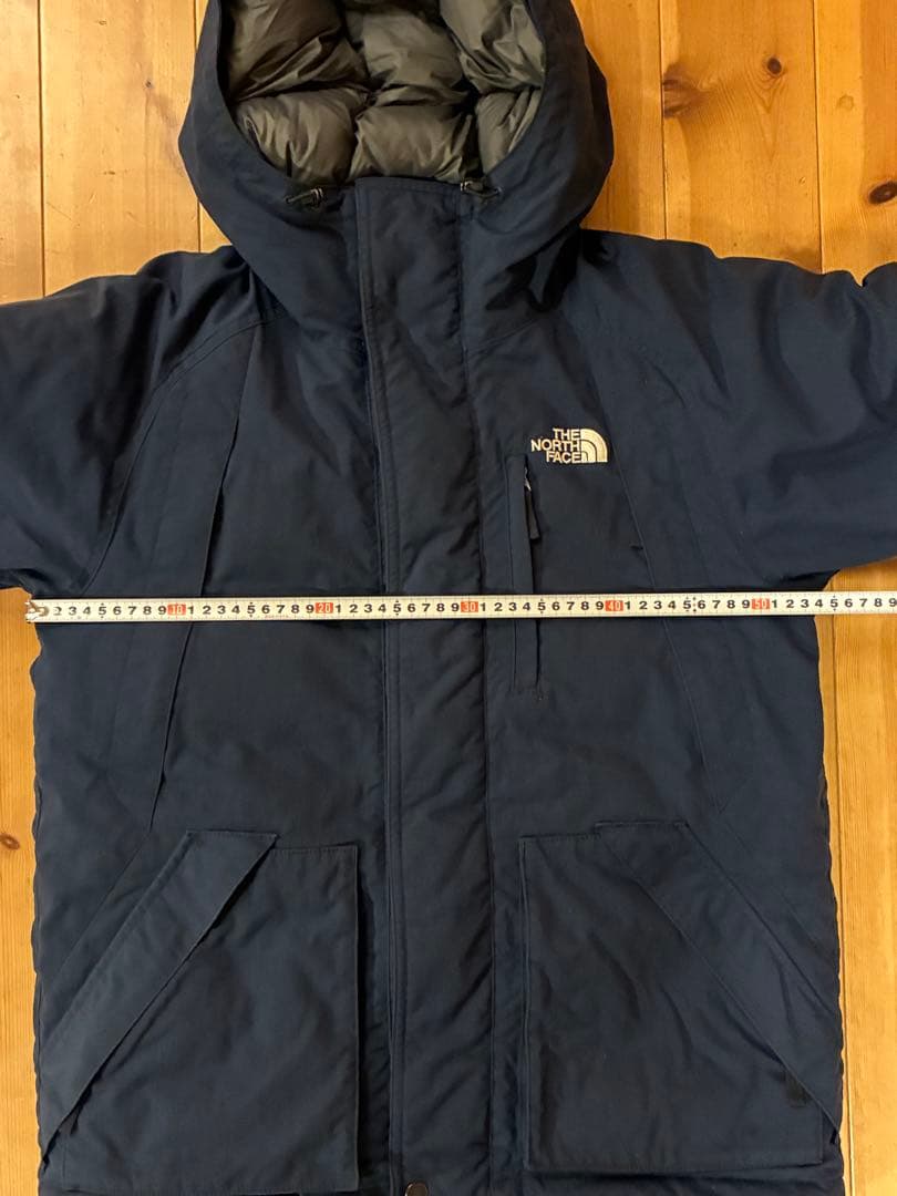 THE NORTH FACE エレバスジャケット Mサイズ ファー付き ネイビー