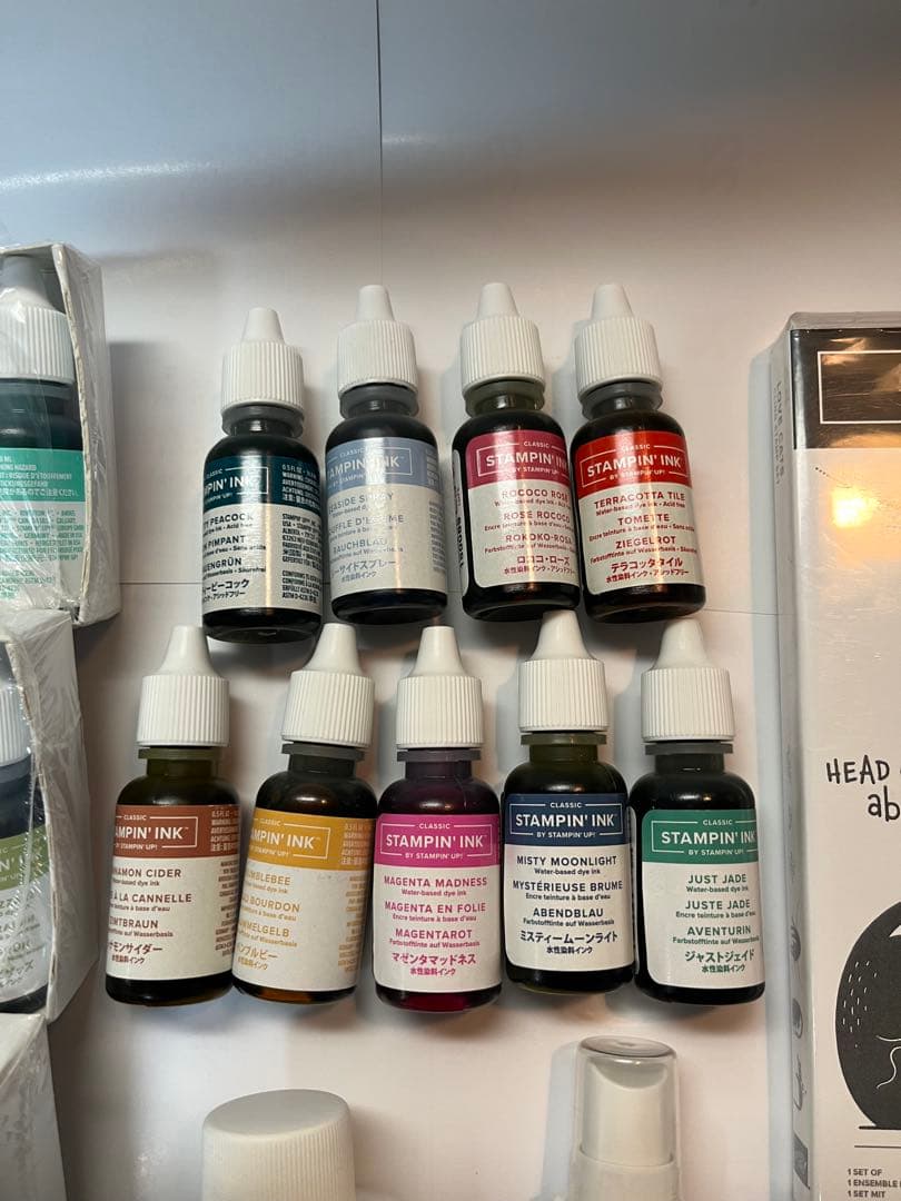 y*n様 Stampin' Up! インクレフィル47色（未使用）とその他