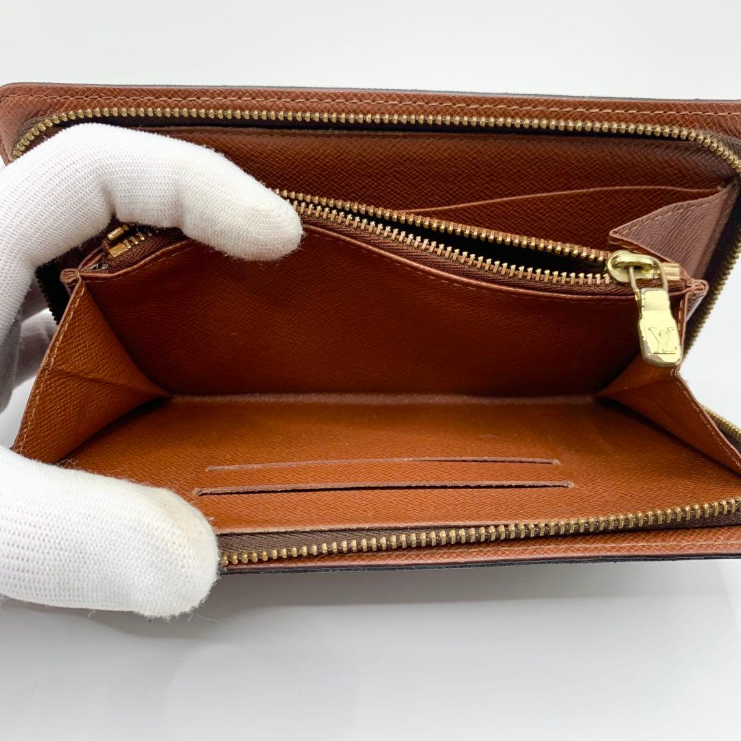 【極美品】ルイヴィトン 財布 モノグラム ポルトモネ ジップ 長財布　Z3