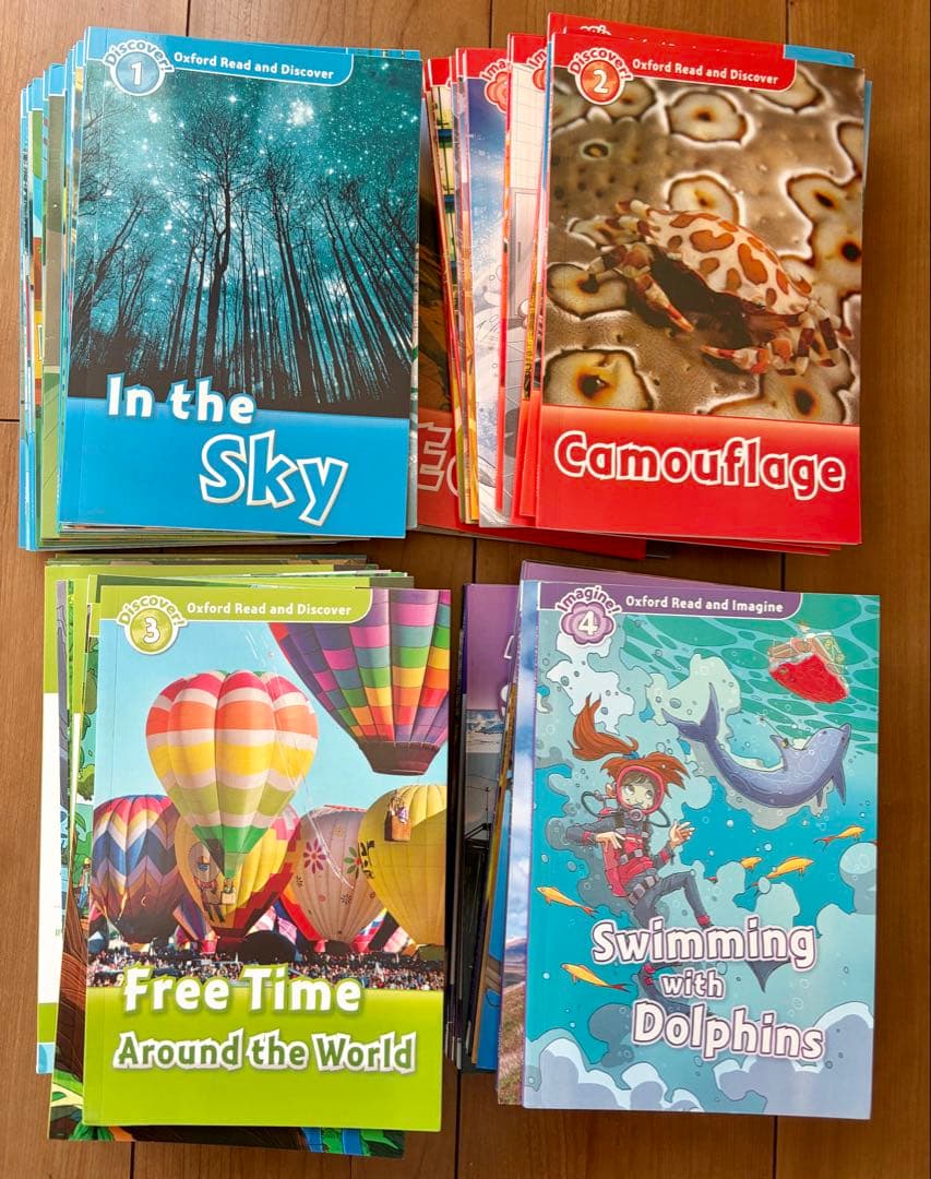 Oxford Read and Discover 80冊セットLevel1〜4