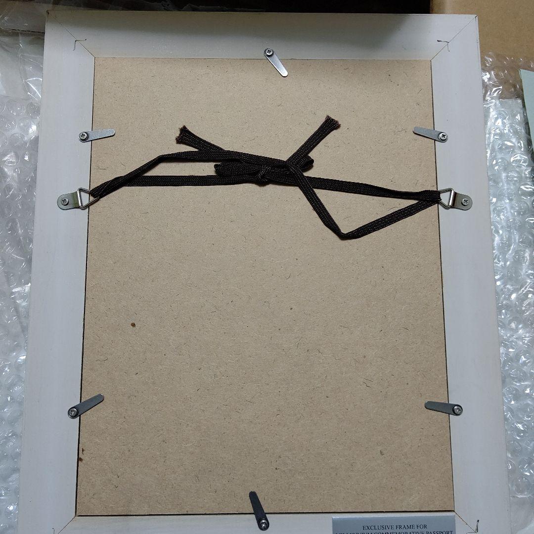 終値下★TDL★2000年★時の使者 ミレニアムパスポート 木製額付 ディズニー