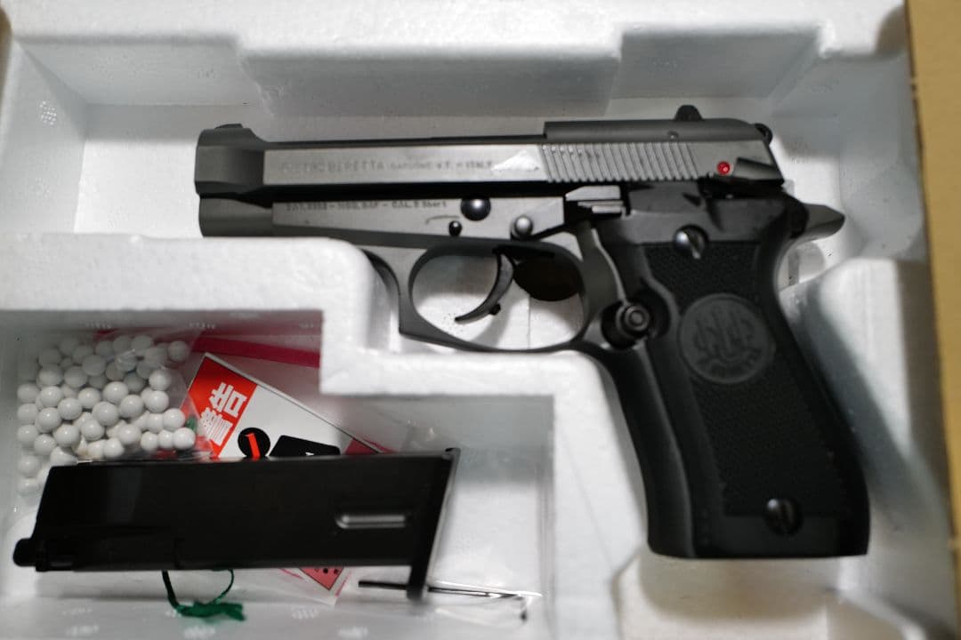 美品！WESTERN ARMS M84F ブラック ガスガン