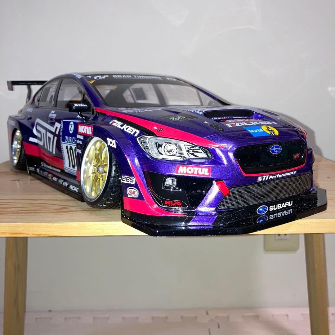 タミヤ　SUBARU WRX STI NBRチャレンジ ボディ