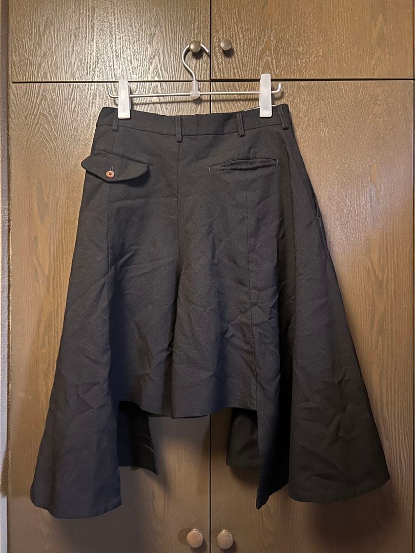 COMMEdesGARCONS HOMME PLUS 24ss 縮絨ショーツ