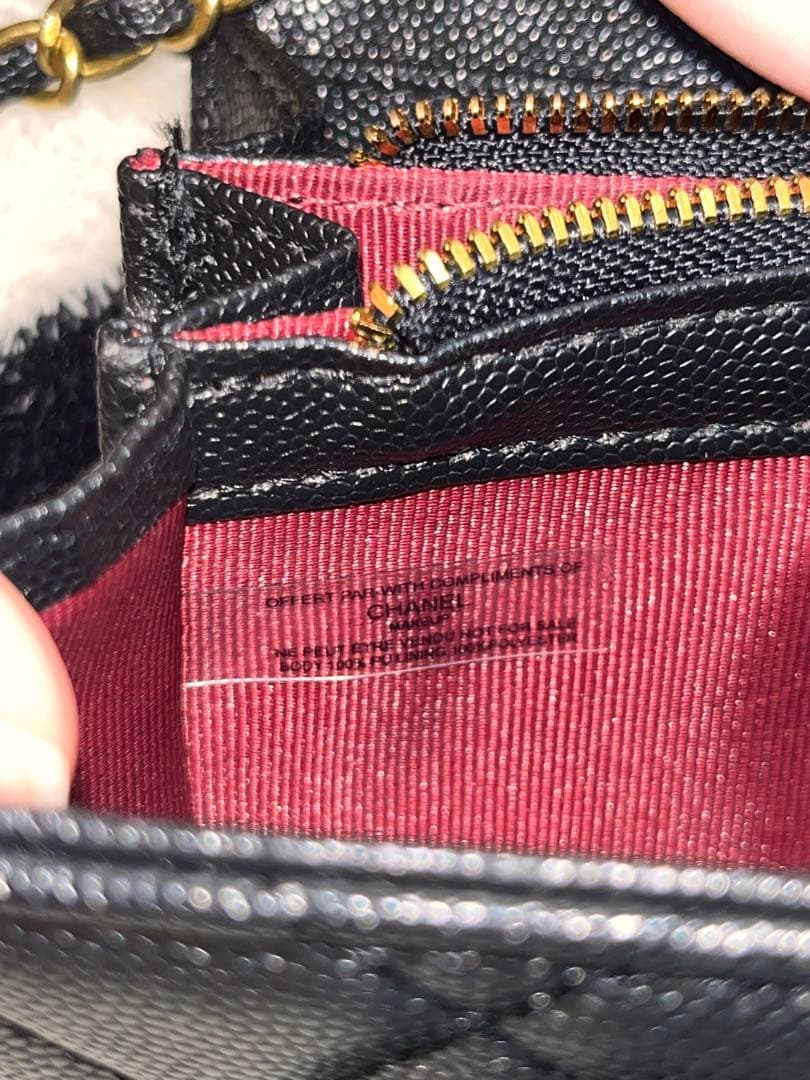 m*n様 大人気✨️❤CHANEL❤チェーンウォレット ブラック 正規非売品