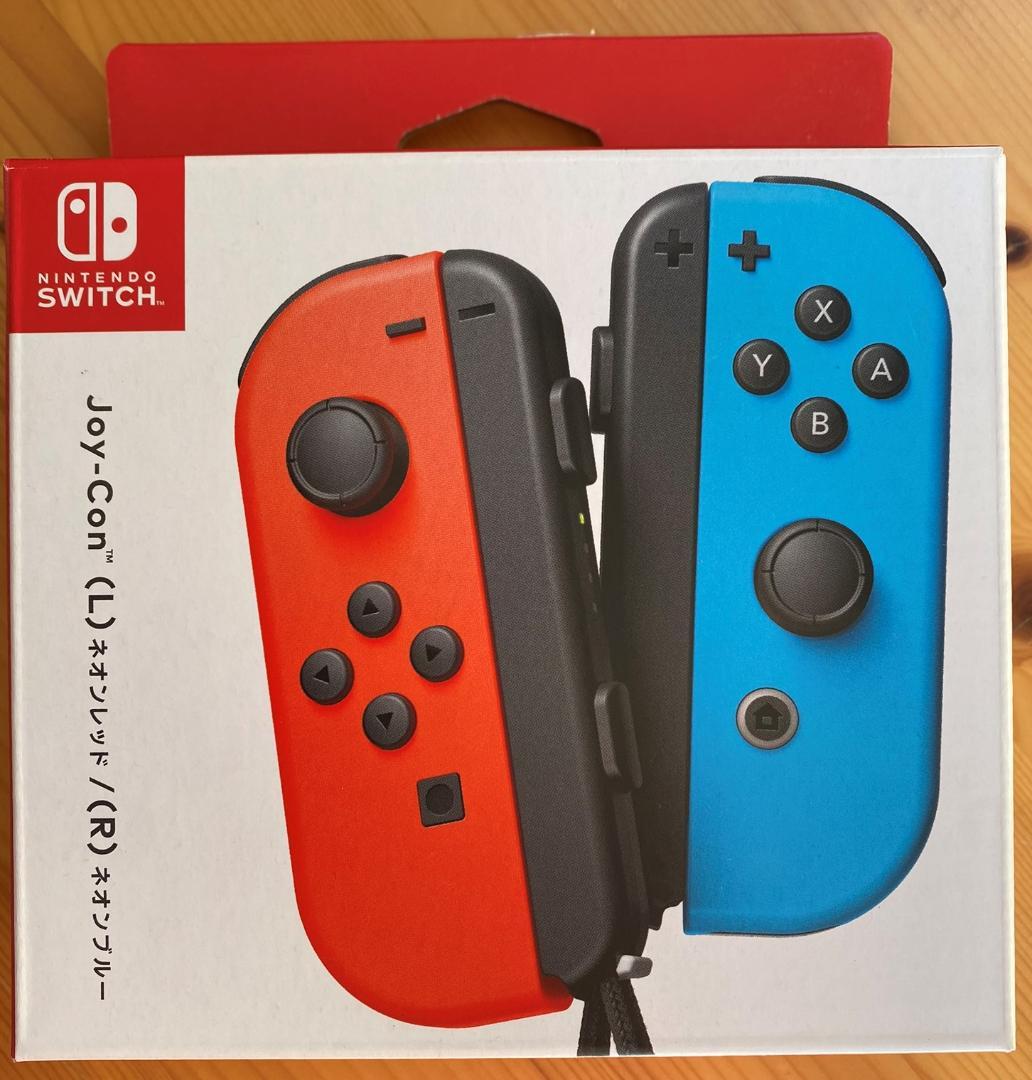 【任天堂純正品】Joy-Con (L) ネオンレッド/ (R) ネオンブルー