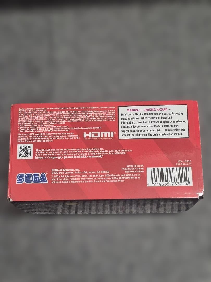 i*n様 SEGA Genesis Mini 2 セガ ジェネシス ミニ 2 未