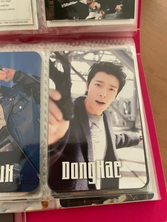 ドンへ　ユニョク　トレカ　ポストカード　公式