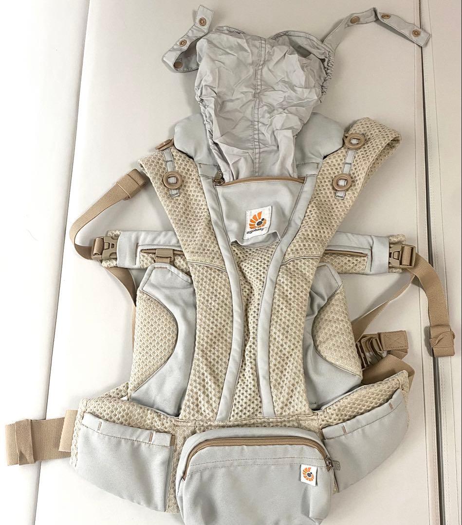 ❗️値下げ❗️(美品)エルゴベビーオムニブリーズ メッシュ抱っこ紐