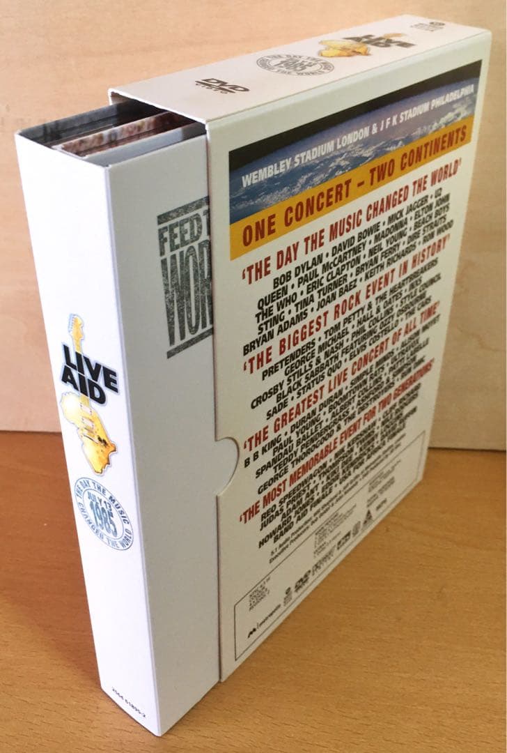 『ライブ・エイド』 DVD4枚組
