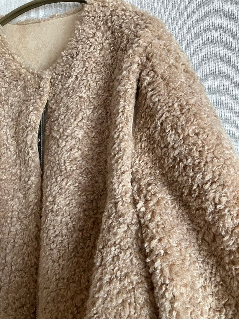アルアバイル⭐︎美品フェイクプードルファーデタッチャブルブルゾン