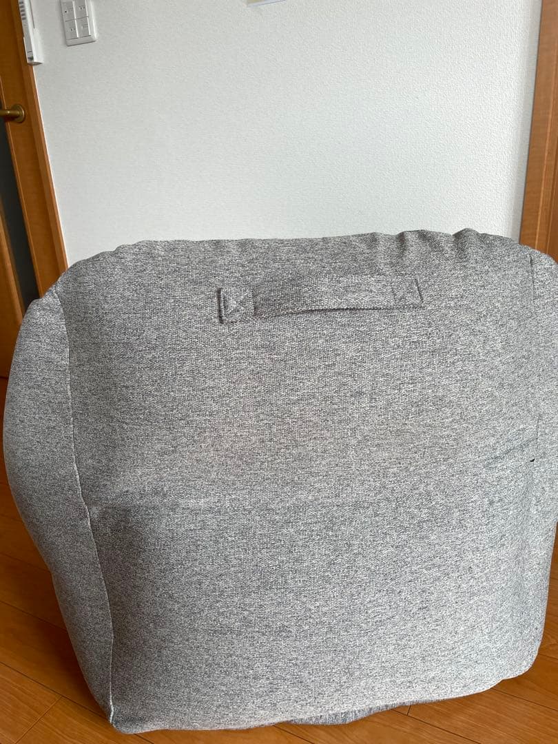 【美品】空気でできたソファ　グレー　無印良品