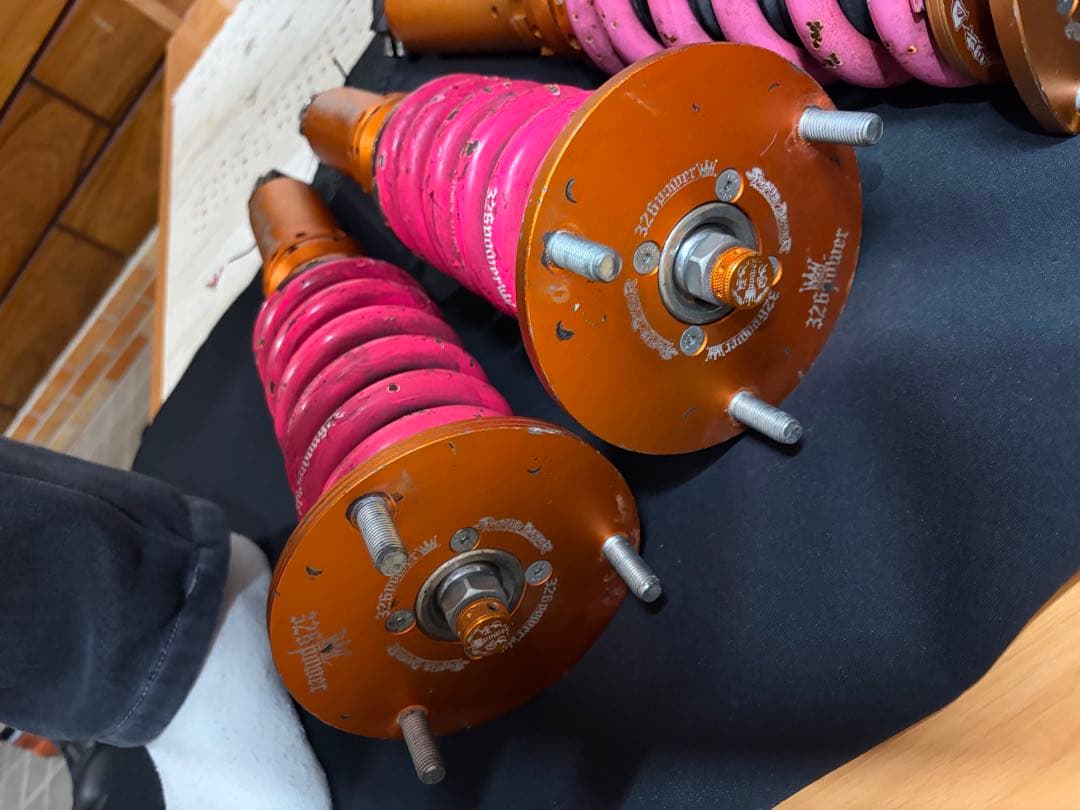 18クラウン　マークx130 326power チャクリキダンパー　車高調