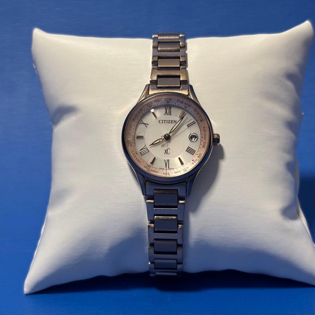 ど*け様 CITIZEN XC ピンク腕時計