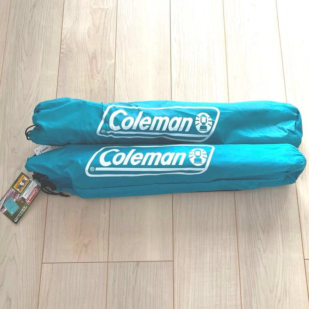 COLEMAN コールマン　コンパクトグランドチェア スカイ　ブルー　2脚　新品