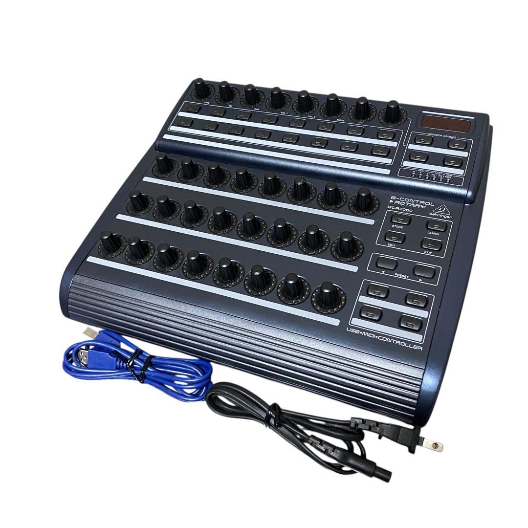 【良品】ベリンガー　BCR2000 MIDIコントローラ　フィジカルコントローラ