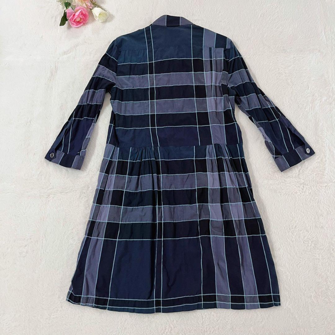 BURBERRY BRIT　バーバリー　シャツワンピース　チェック　大きいサイズ