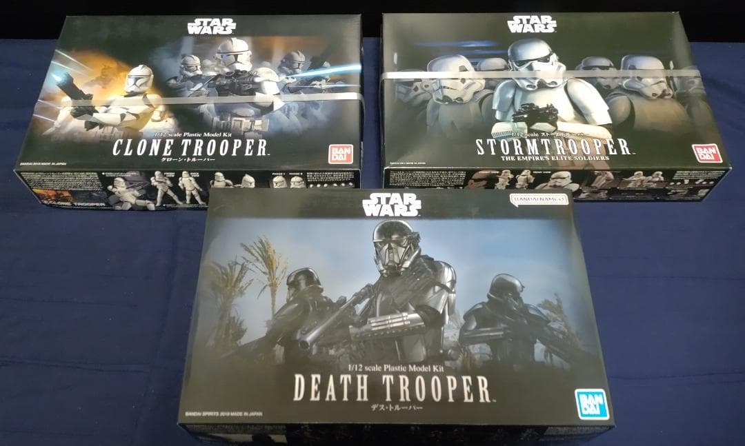 トルーパー 3セット スター・ウォーズ 1/12 プラモデル BANDAI