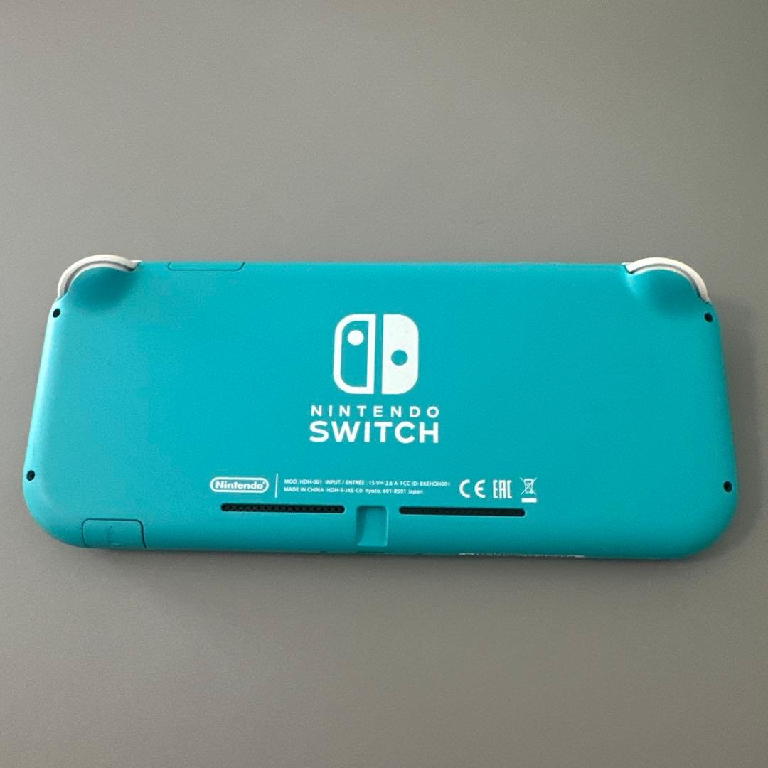 【ターコイズ】Nintendo Switch Lite 本体/充電器付き