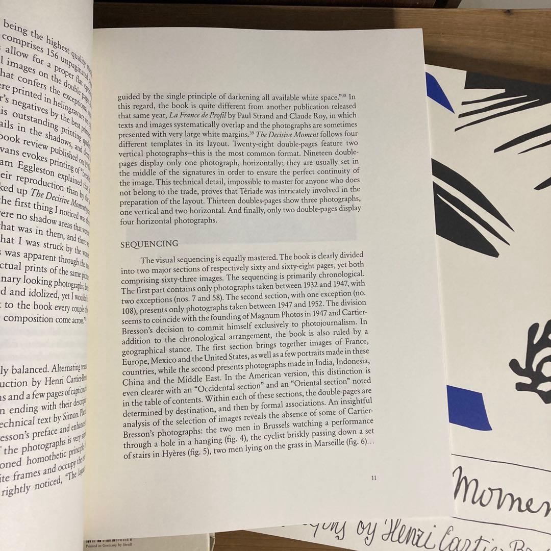 The Decisive Moment アンリ・カルティエ・ブレッソン写真集