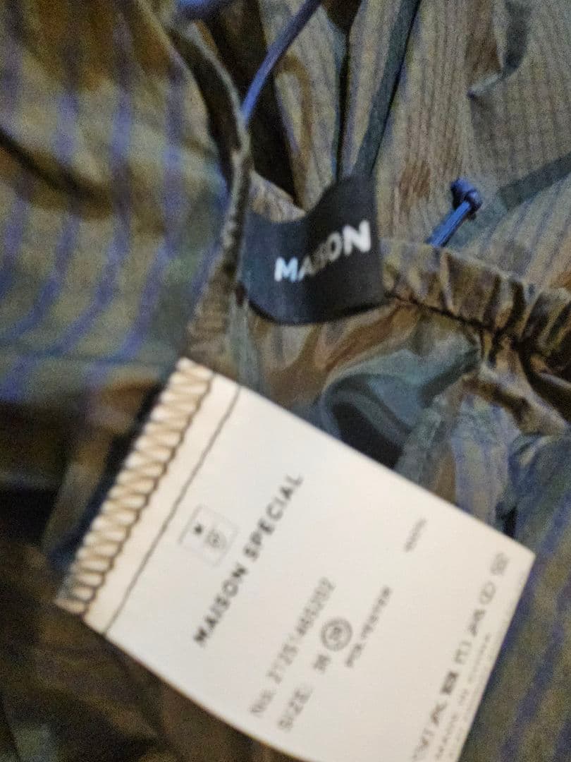 新品　MAISON SPECIAL パラシュートパンツ
