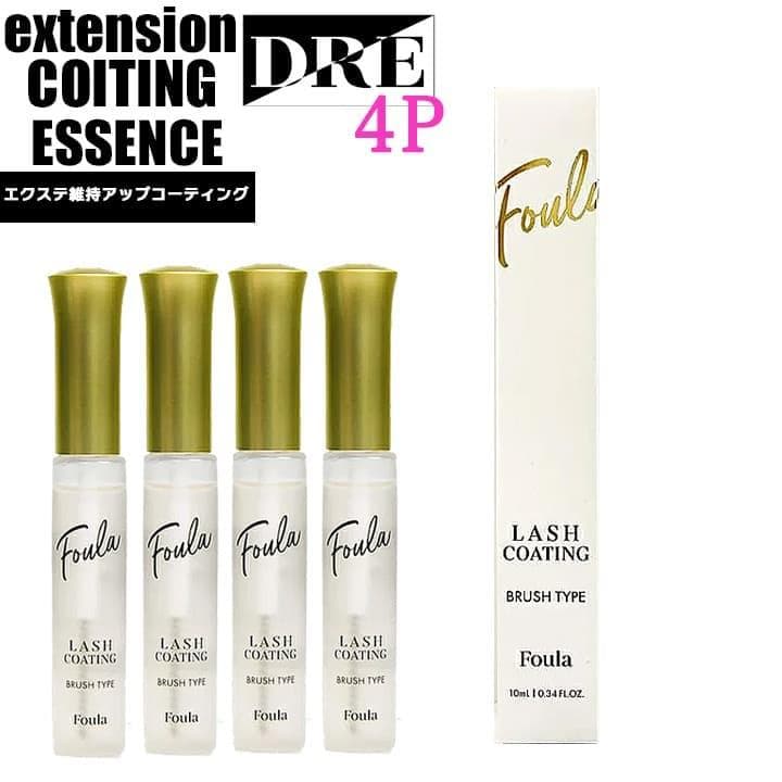 持続アップコーティング4本　まつ毛美容液　カールアップ　キープ　フーラストア