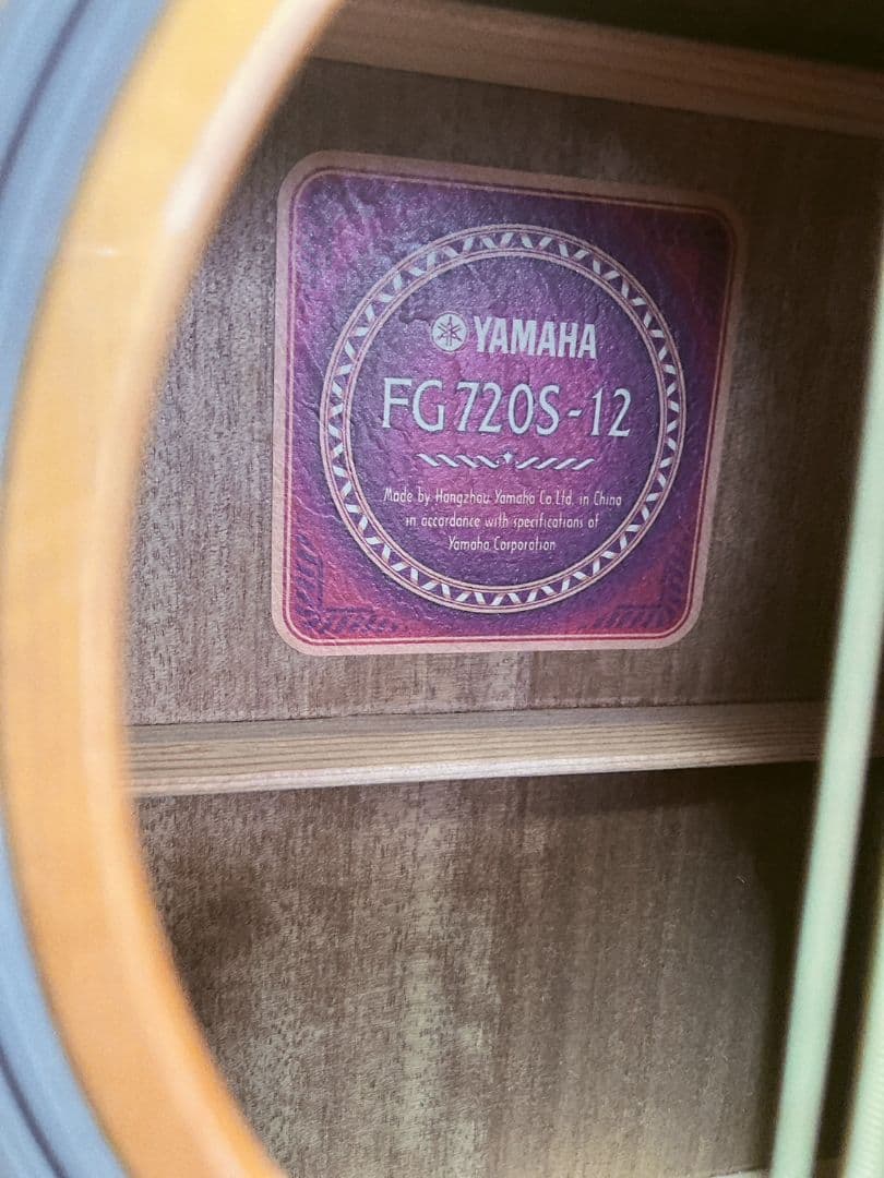 ＹＡＭＡＨＡ ＦＧ７２０ｓ-１２　１２弦アコースティックギター