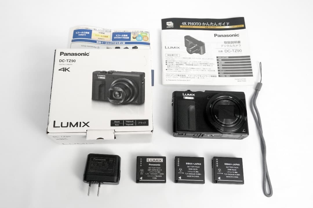 Panasonic LUMIX TZ90 光学30倍 4K動画 DC-TZ90