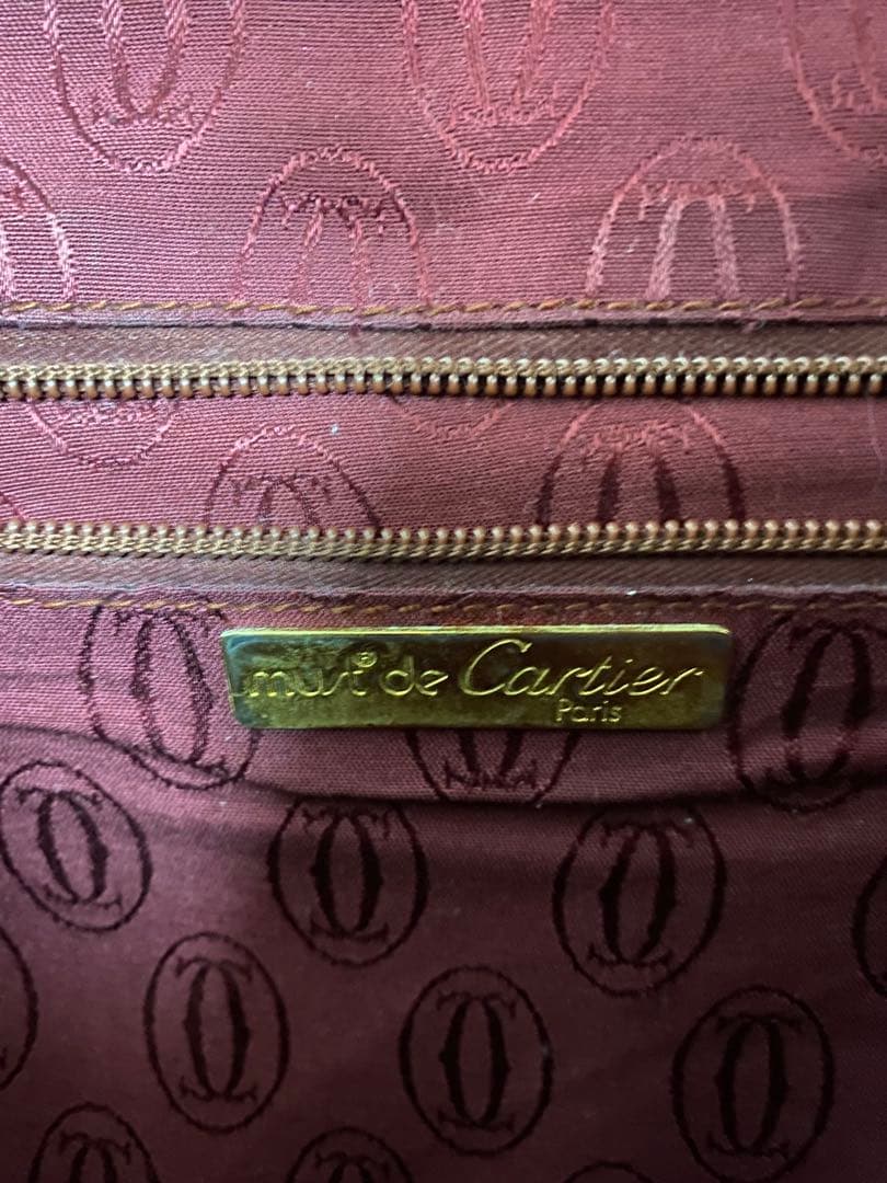 カルティエ　バッグ　ビンテージ品