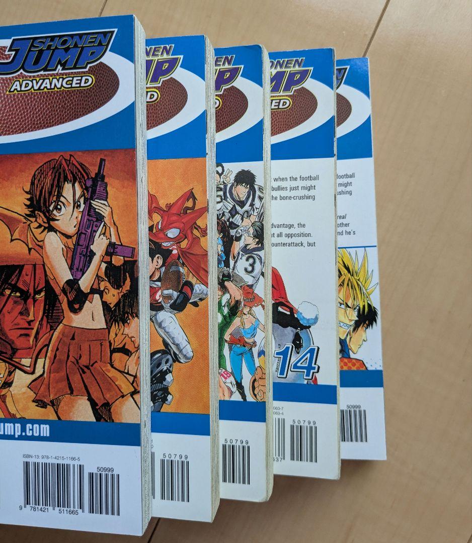 Eyeshield 21アイシールド21 英語版 (22冊) 漫画