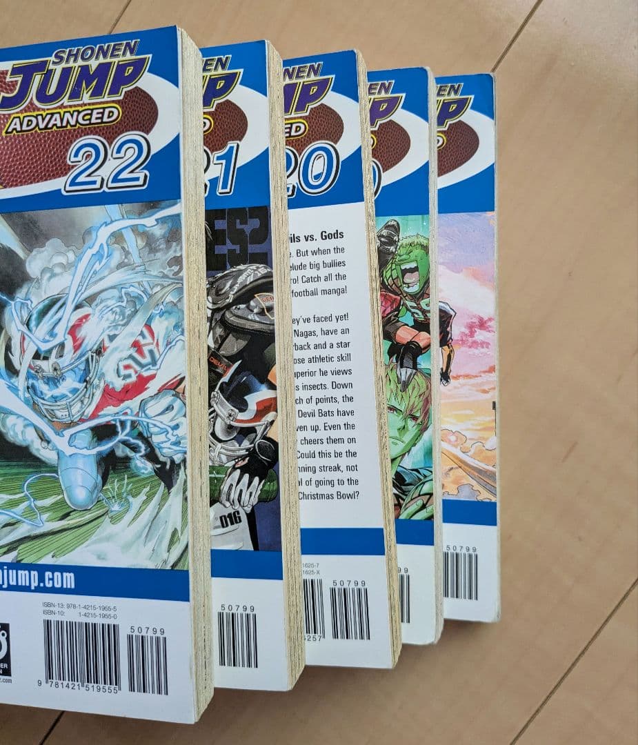 Eyeshield 21アイシールド21 英語版 (22冊) 漫画