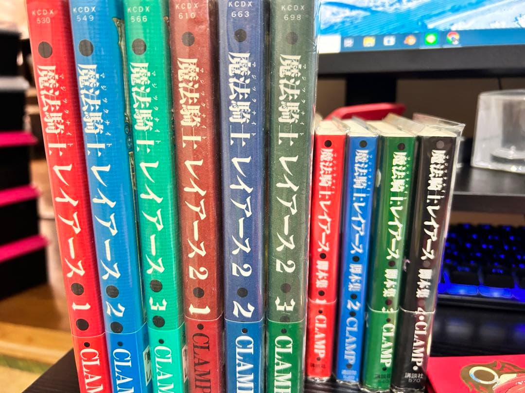 CLAMP 魔法騎士レイアース 15点セット 漫画 原画集 CD