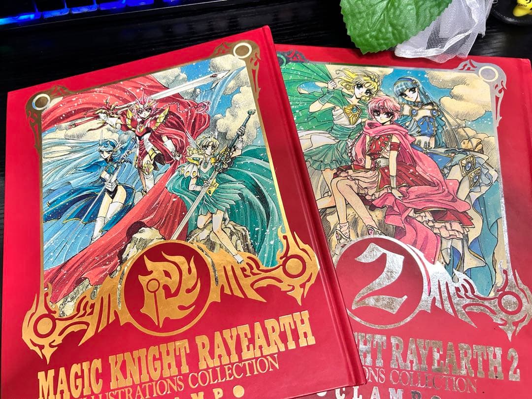 CLAMP 魔法騎士レイアース 15点セット 漫画 原画集 CD