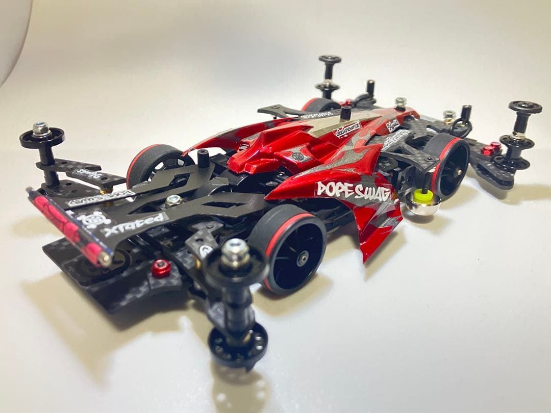 ミニ四駆完成品　MSフレキ　AVANTE MK.Ⅲ AZURE