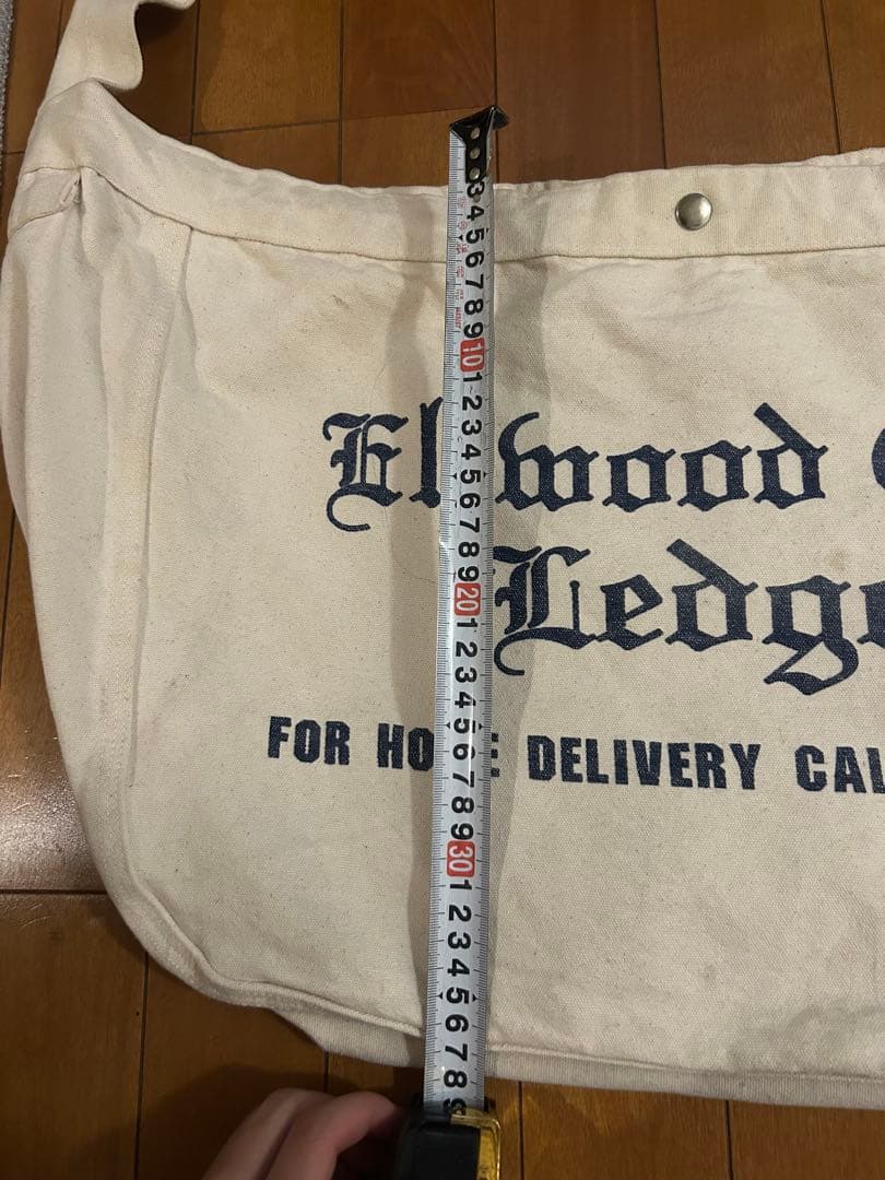 ニュースペーパーバック　EllwoodCityLedger ヴィンテージレプリカ