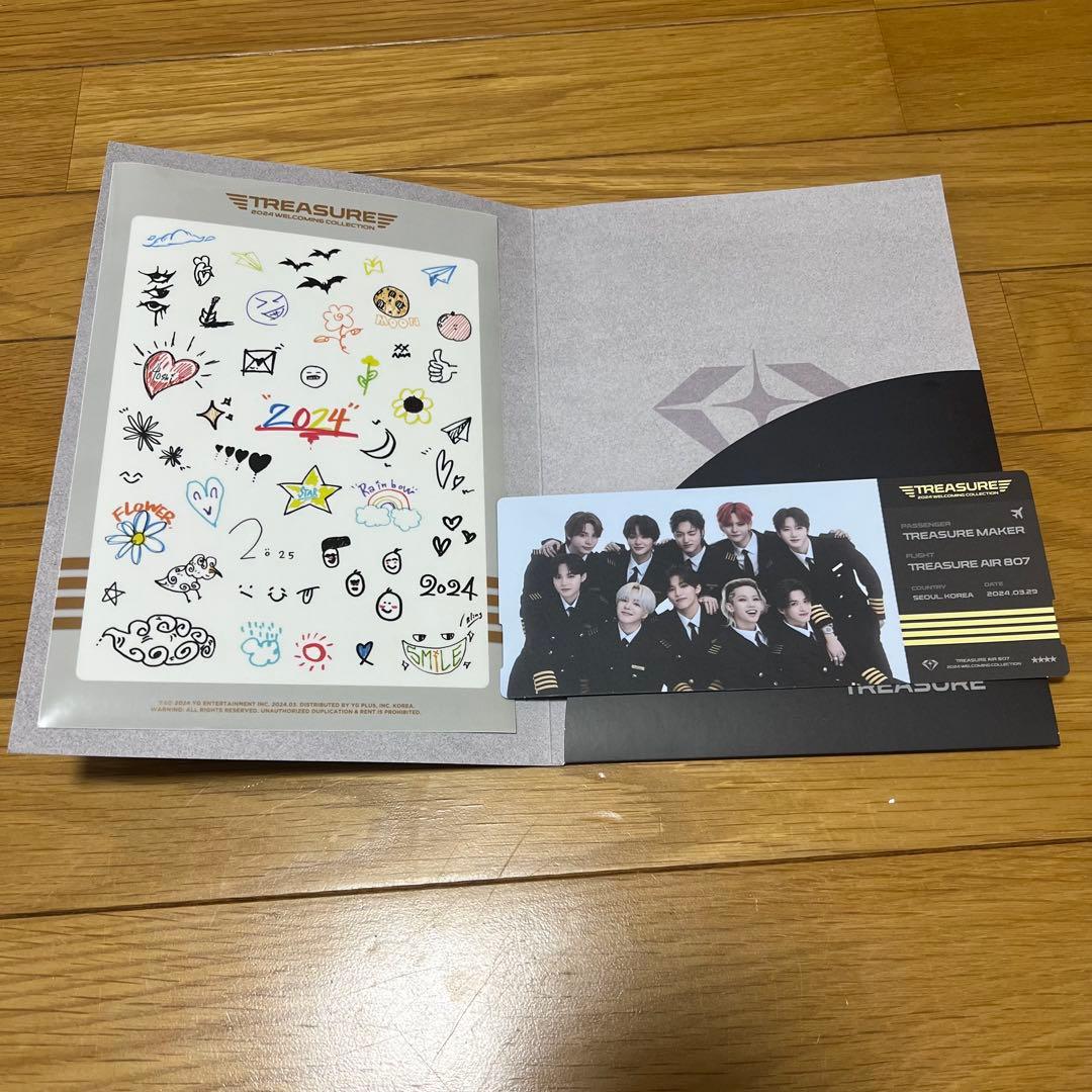 treasure ジョンウ　ペンライト　顔アクキー　楽　トレカ　シーグリ2024