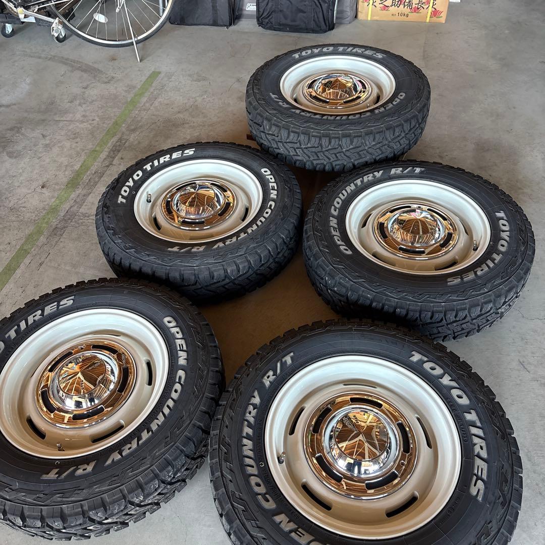ジムニーjb64^_^ホイールタイヤ５本セット^_^オープンカントリー