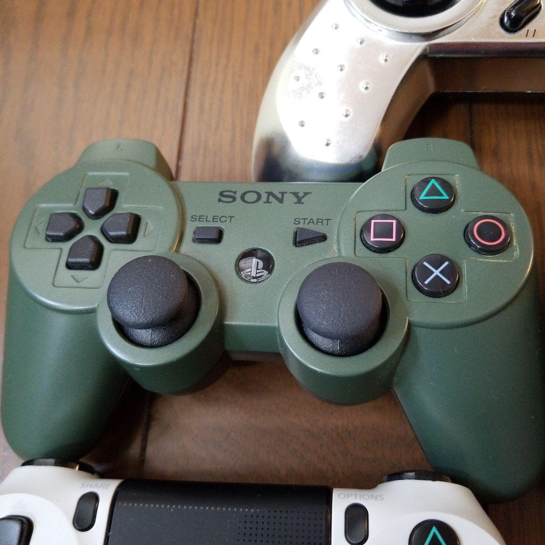 ジャンク品　PLAYSTATION コントローラー他　５個まとめ