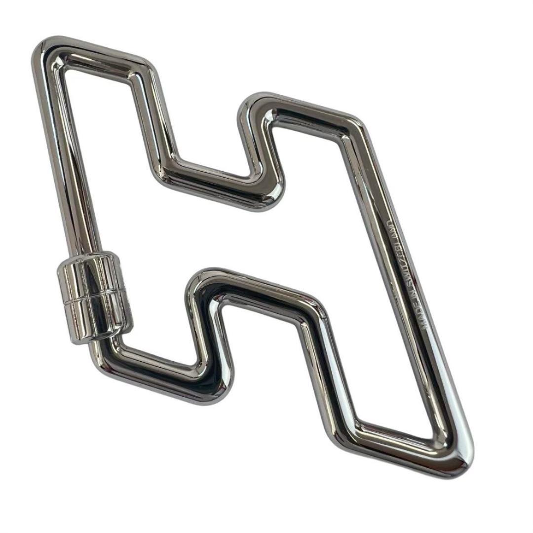 新品未使用　HERMES エルメス　Hトゥ・スピード　シルバー　キーリング