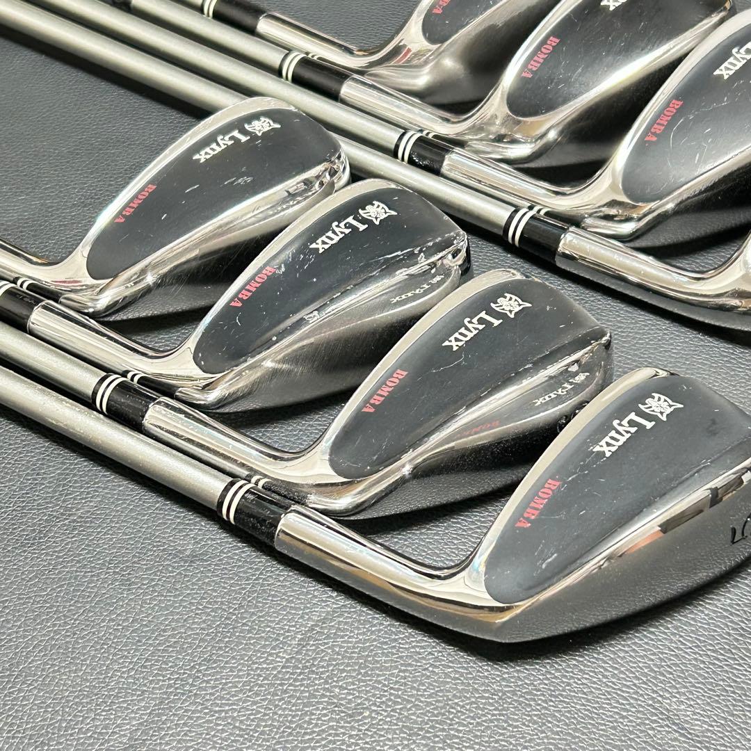 リンクス Lynx BOMBA アイアンセット8本 完成構成 A1&S付