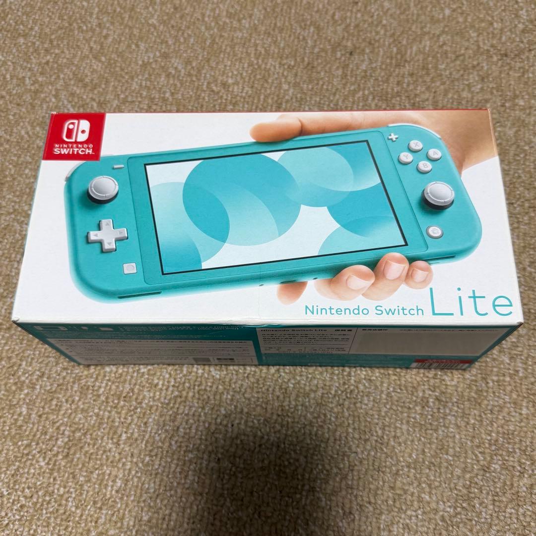 Nintendo switch lite ターコイズ　本体