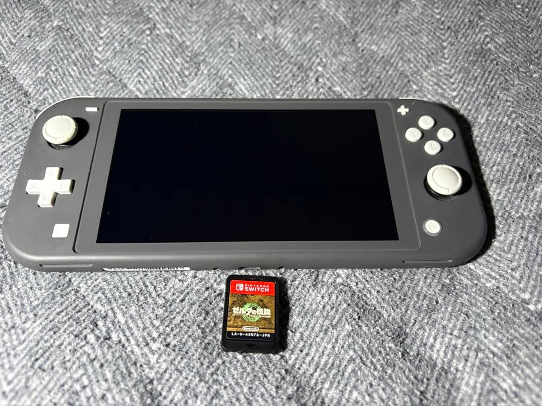 Nintendo Switch Lite グレー + ゼルダ　ティアキン