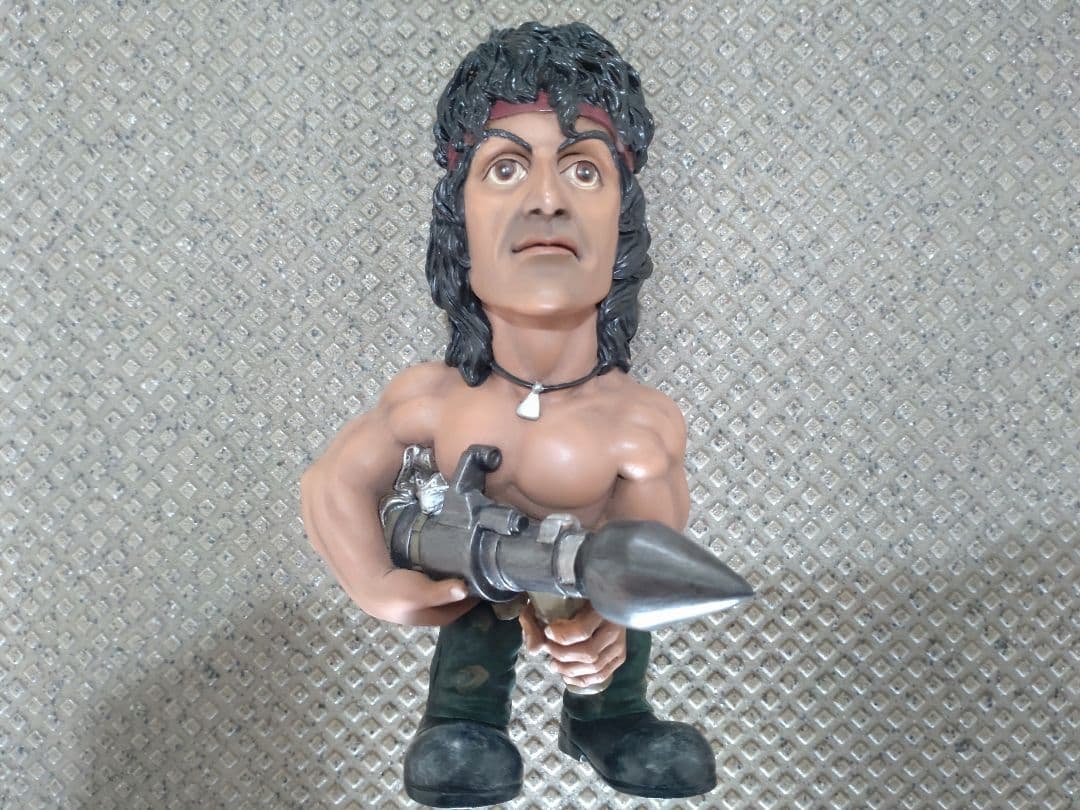 ランボー ！ビンテージフィギュア 置物 シルベスタ・スタローン