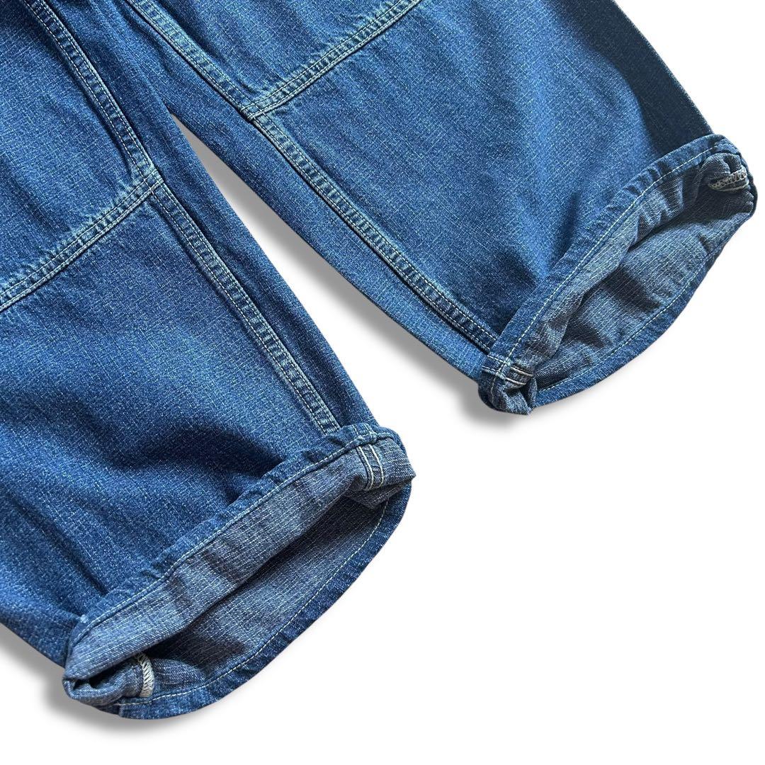 90s Anchor Blue アンカーブルー 極太 デニム ダブルニー W36