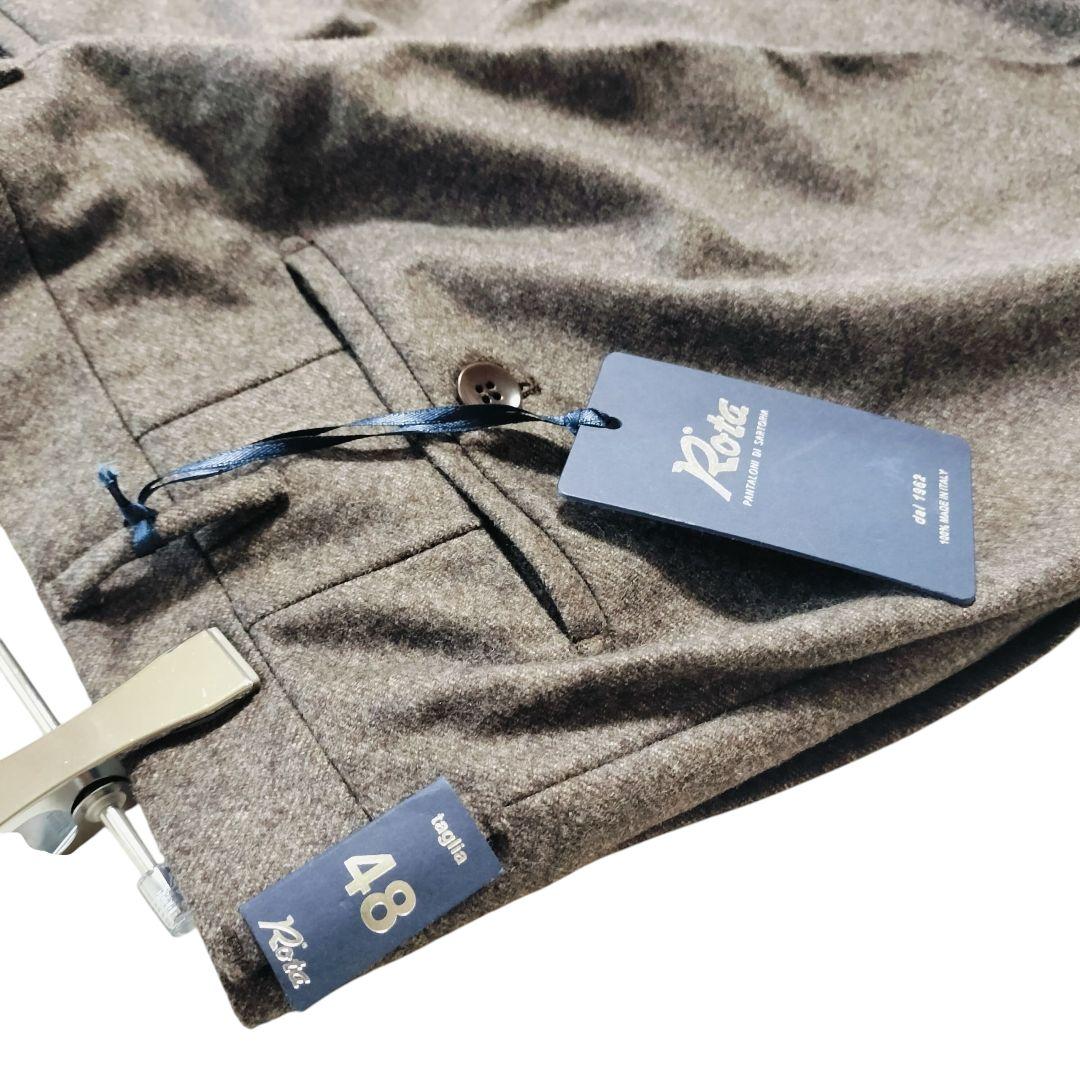 【Rota 】フランネル ウール スラックス モデル290 GEMELLI別注